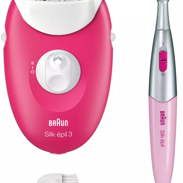 Épilateur électrique BRAUN Silk-épil 3 SE3-202 avec tondeuse bikini