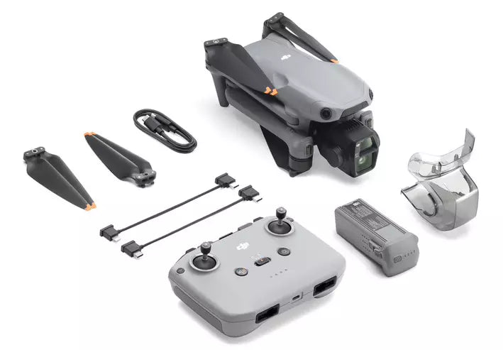 Drone DJI Air 3 S + RC-N3 – Double caméra 50 MP