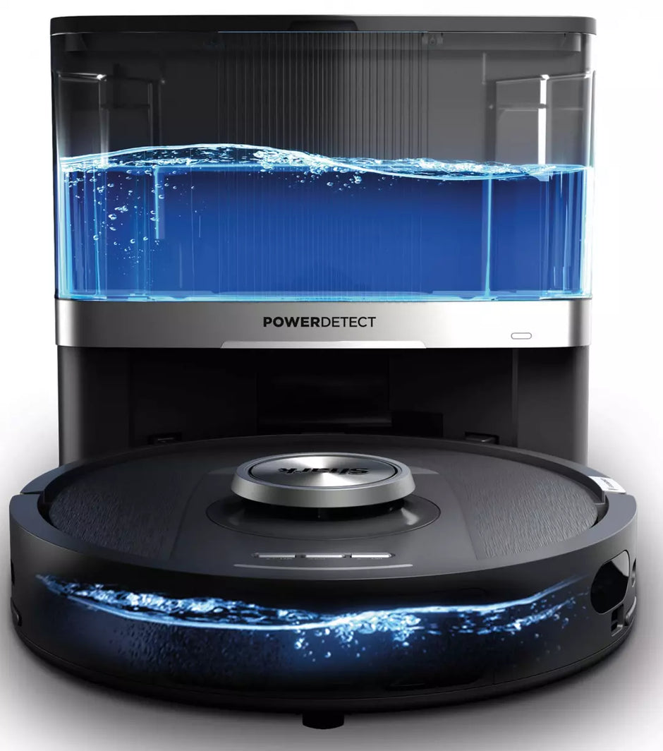 Aspirateur robot laveur SHARK RV2800YEEU PowerDetect NeverTouch