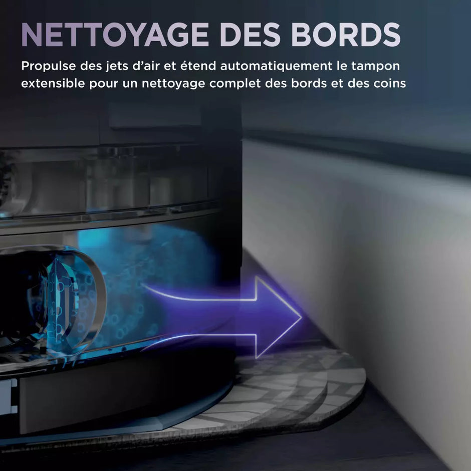 Aspirateur robot laveur SHARK RV2800YEEU PowerDetect NeverTouch