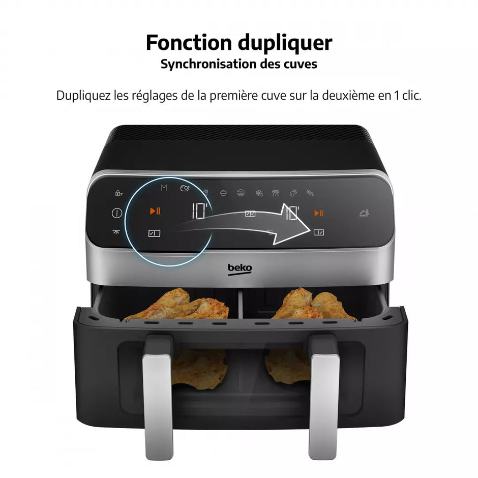 Air Fryer Double Zone Beko FRL6488