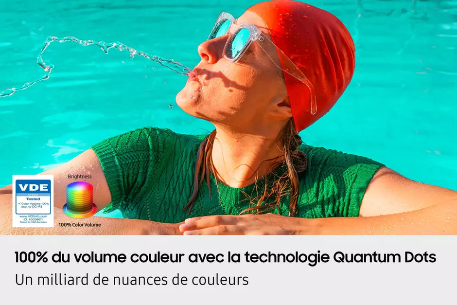 TV QLED Samsung TQ43Q7F4 – 43 pouces, 4K UHD, Smart TV