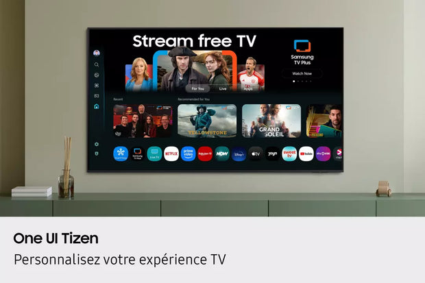 TV QLED Samsung TQ43Q7F4 – 43 pouces, 4K UHD, Smart TV