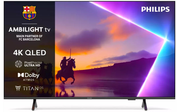TV QLED Philips 50PUS8550/12 – 50 pouces, 4K UHD, Ambilight 3 côtés