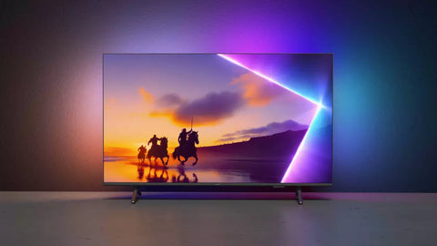 TV QLED Philips 50PUS8550/12 – 50 pouces, 4K UHD, Ambilight 3 côtés