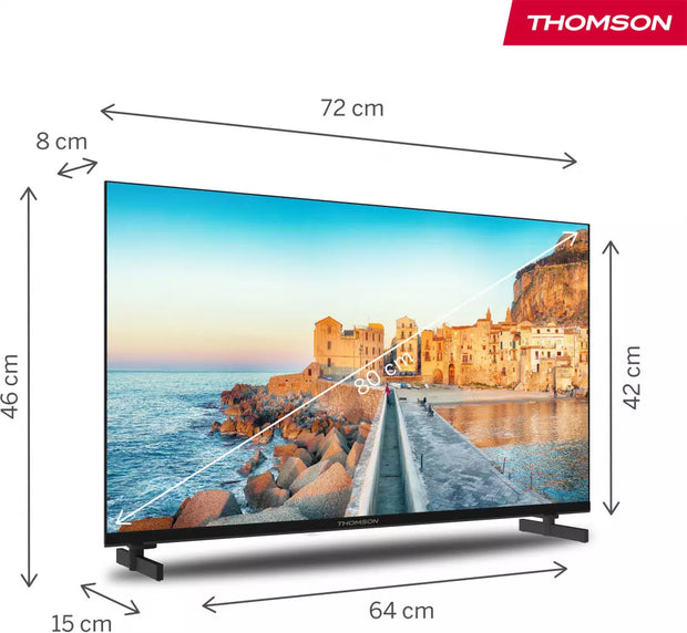 Téléviseur LED THOMSON 32FG2S15C – 32", HD, Google TV