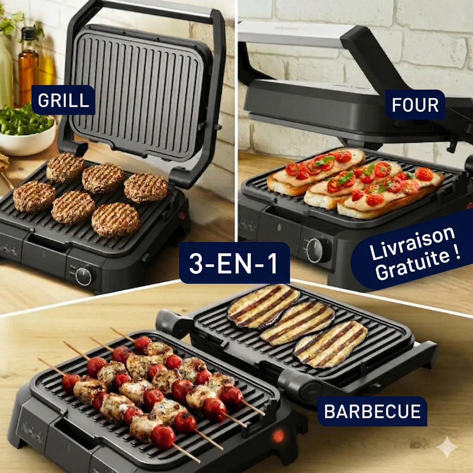 Gril d'Intérieur Électrique – Tefal SuperGrill