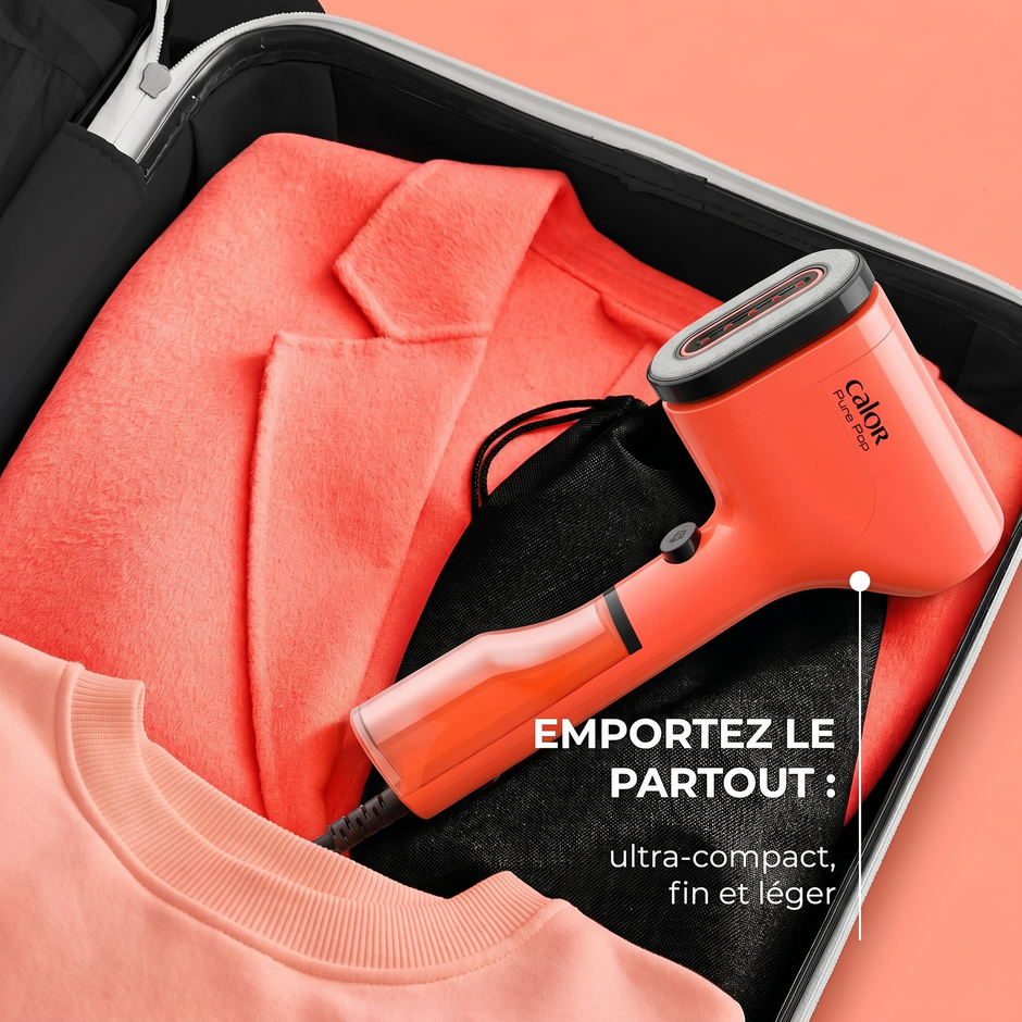 Défroisseur vapeur compact Calor Pure Pop