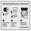 Cleansy® Désinfectant pour cuvette Rapide