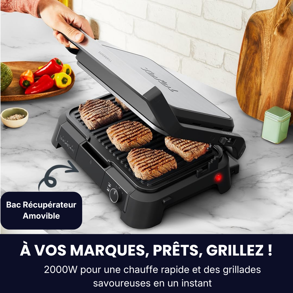 Gril d'Intérieur Électrique – Tefal SuperGrill