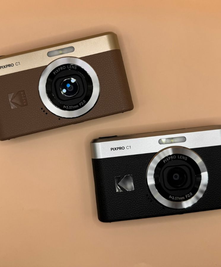Appareil photo compact Kodak Pixpro C1 Marron – Écran orientable selfie