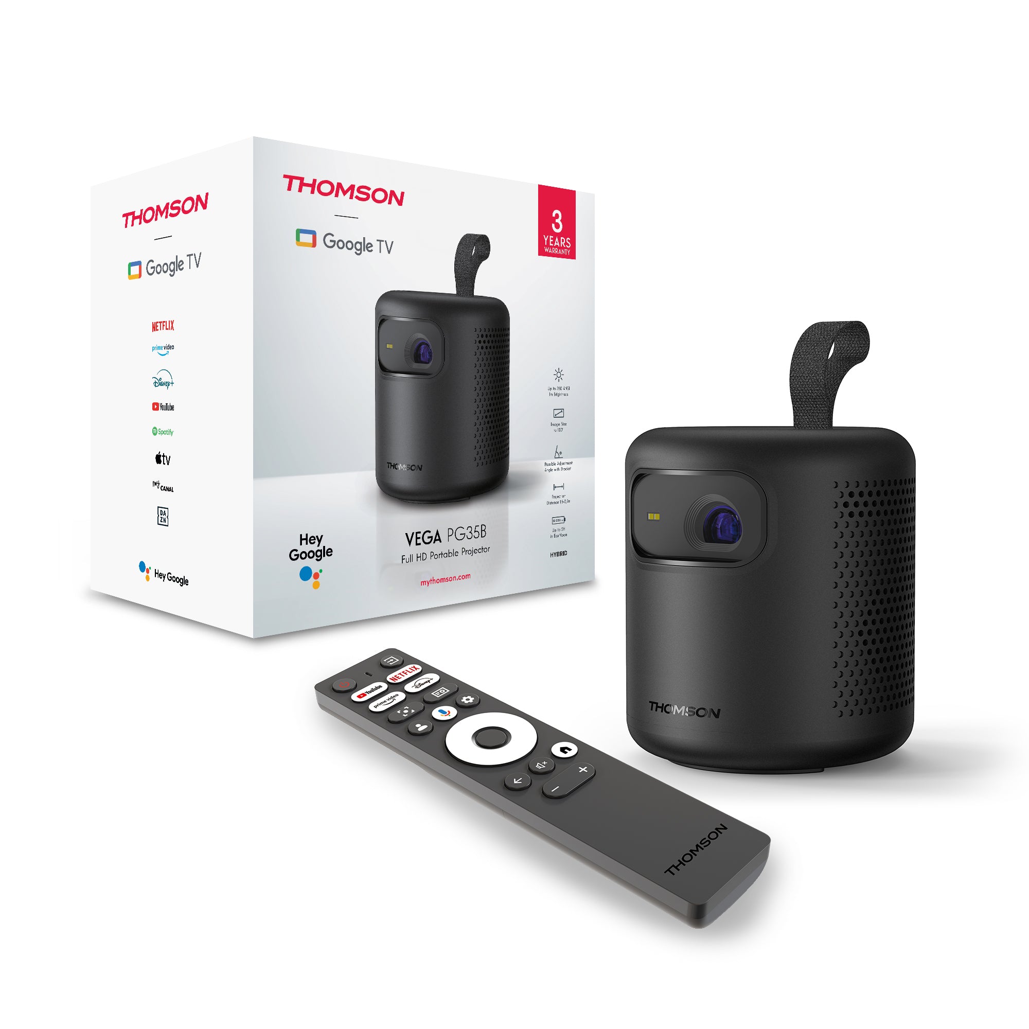 Thomson Vega PG35B - Emballage du vidéoprojecteur